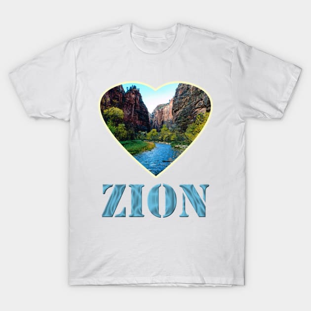 Zion National Park T-Shirt by MelissaJBarrett